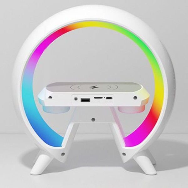 Аккумуляторный ночник Light Sound Machine XM-X63 RGB с беспроводной зарядкой