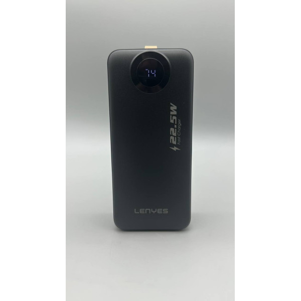 Зовнішній акумулятор Power bank LENYES PX387D 30000mAh