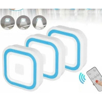 Комплект LED-светильников с пультом и таймером LED light with Remote Control Set (3 светильника)