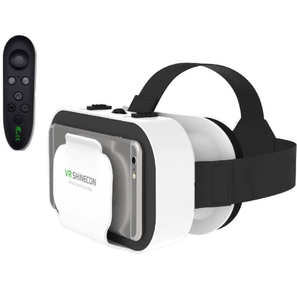 Окуляри віртуальної реальності 3D SHINECON SC-G05a з пультом для ігор та відео контенту