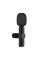 Комплект петличних мікрофонів K11 Wireless Lavalier Microphone з перехідником Lightning Чорний