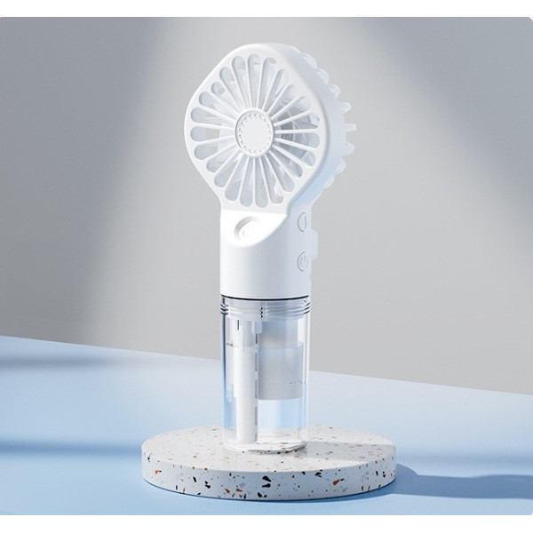 Маленький вентилятор Handy Fan LY-598 аккумуляторный с распылением воды