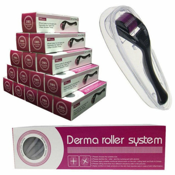 Роликовий мезороллер для кожи 0,5 мм UKC DERMA-ROLLER PRO