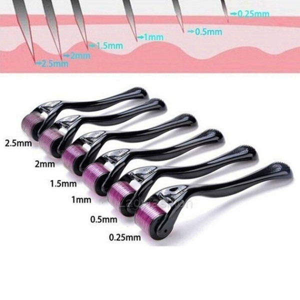 Роликовий мезороллер для кожи 0,5 мм UKC DERMA-ROLLER PRO