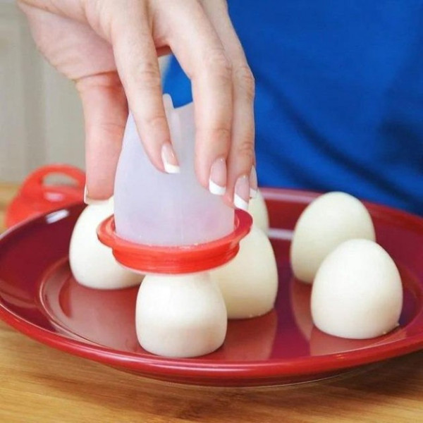 Силиконовые формочки EGG Boiler для варки яиц без скорлупы 6 шт