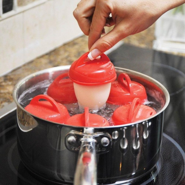 Силиконовые формочки EGG Boiler для варки яиц без скорлупы 6 шт
