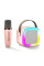 Караоке колонка з RGB-підсвіткою Дитячий мікрофон K1 для караоке з Bluetooth-колонкою і LED-підсвіткою