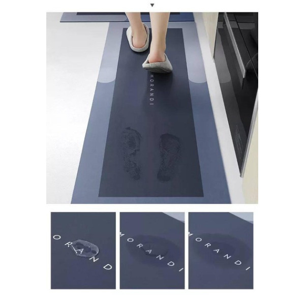 Диатомитовый коврик Коврик влаговпитывающий 50*80см  коврик для кухни и ванной комнаты