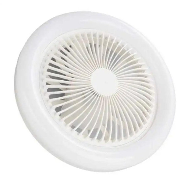 Вентилятор люстра в патрон LED Multi-Function Fan Light универсальный потолочный Белый