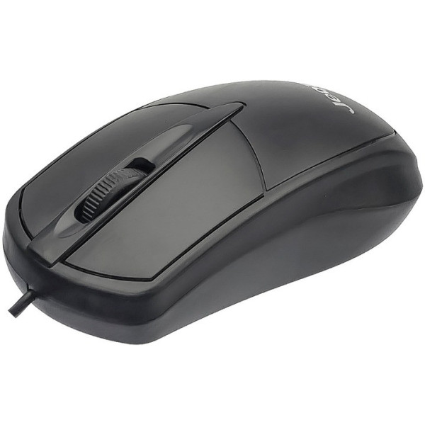 Компьютерная мышь проводная Jedel CP72 для ПК/ноутбука 1000 DPI 1.35М классическая Черный