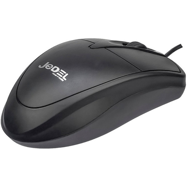 Компьютерная мышь проводная Jedel CP72 для ПК/ноутбука 1000 DPI 1.35М классическая Черный