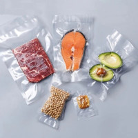 Прозорі вакуумні пакети харчові універсальні vacuum bag 25 х 500 см для всіх типів вакууматорів