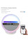 Аккумуляторный ночник-Bluetooth колонка с часами, быстрой зарядкой и RGB подсветкой G5 Ночник-колонка