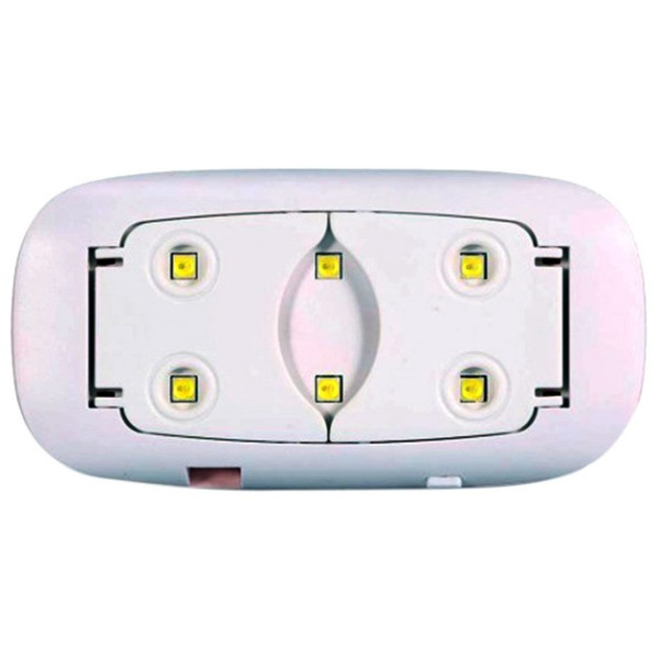 Лампа для манікюру та педикюру LED+UV (лампа для сушки гель-лака) SUN 6 Вт
