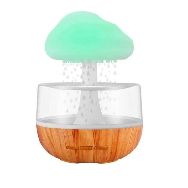 Ночник увлажнитель с эффектом дождя Cloud Rain Humidifier Диффузор и увлажнитель воздуха в комнату