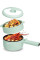 Кастрюля электрическая 1,5л 20см 600Вт Electric Cooking Pot 220Вт Green