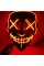 Неоновая маска Purge Mask Судная ночь ABC судная ночь