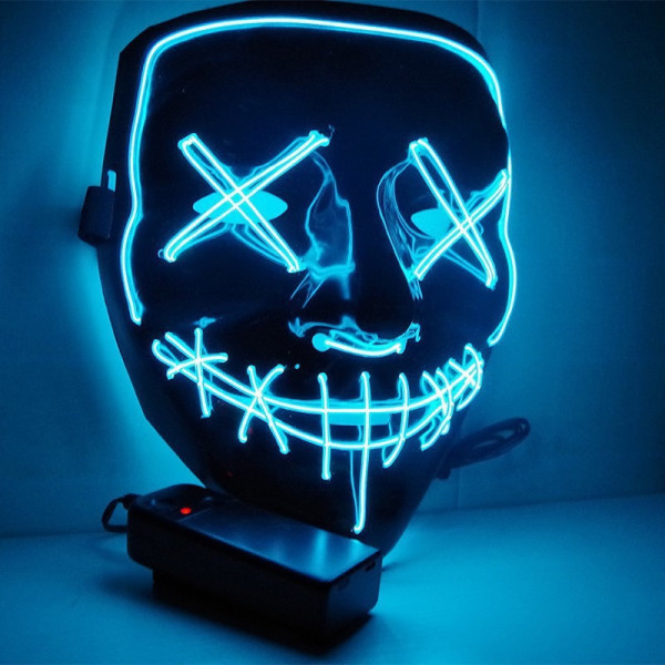 Неоновая маска Purge Mask Судная ночь ABC судная ночь