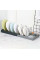 Сушилка для посуды DISH RACK из нержавеющей стали, расширяемая, удобная для кухни