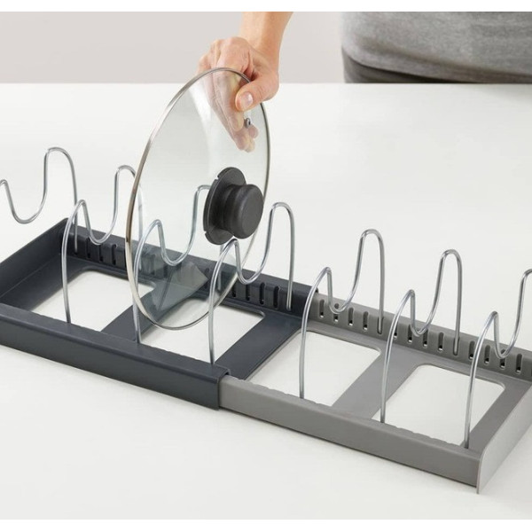 Сушилка для посуды DISH RACK из нержавеющей стали, расширяемая, удобная для кухни