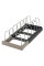Сушилка для посуды DISH RACK из нержавеющей стали, расширяемая, удобная для кухни
