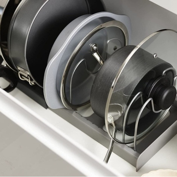 Сушилка для посуды DISH RACK из нержавеющей стали, расширяемая, удобная для кухни