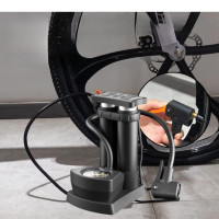 Двоциліндровий ножний насос Air Pump AND 521-2414 S98-2409-Y з манометром, до 160 PSI