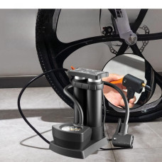 Двоциліндровий ножний насос Air Pump AND 521-2414 S98-2409-Y з манометром, до 160 PSI