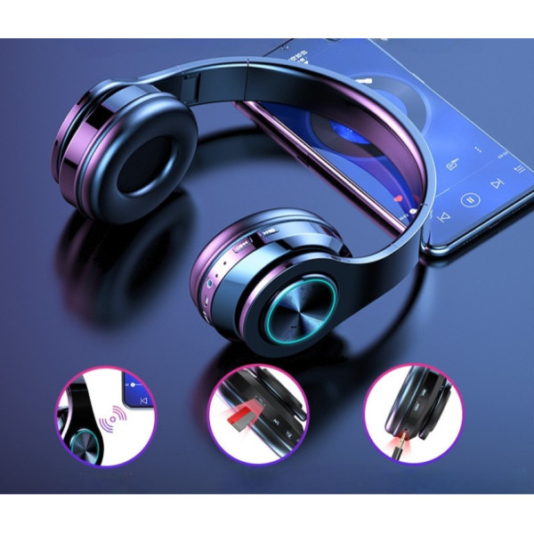 Бездротові Bluetooth-навушники B39 з мікрофоном, шумозаглушенням, до 24 годин роботи