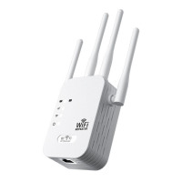 Підсилювач Wi-Fi сигналу 2.4 ГГц 300 Мбіт/с 4 антени режими AP WPS LAN