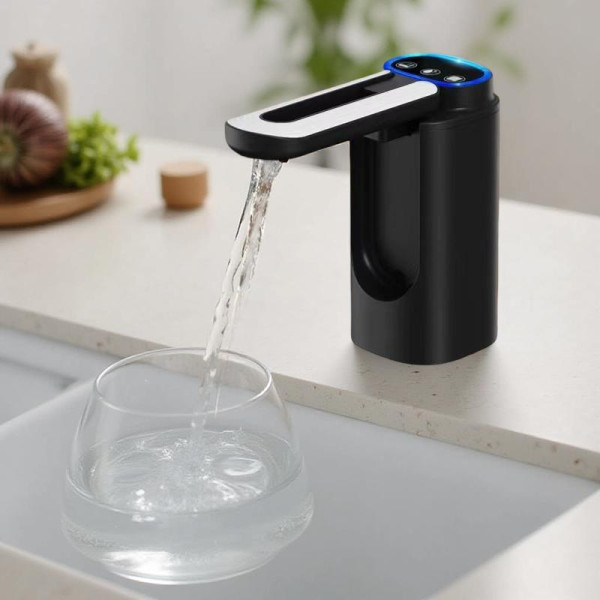 Електрична помпа Water Pump D18 1200 мА·год USB заряджання 600 мл для бутки 19 л