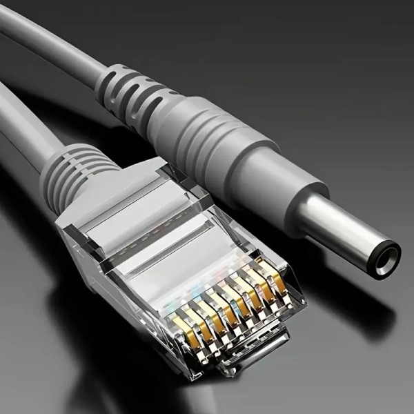 Комбінований мідний кабель RJ45 і DC для систем відеоспостереження 20 м