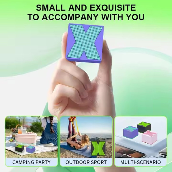 Компактна портативна колонка Bluetooth X1 чистий звук баси