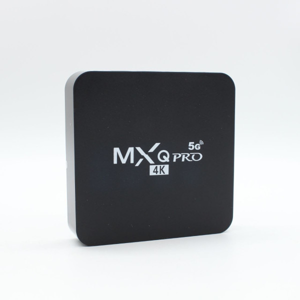 Смарт-ТВ приставка Android TV Box MXQ 4K Pro 5G 4/64 ГБ Wi-Fi 4K пульт в комплекте