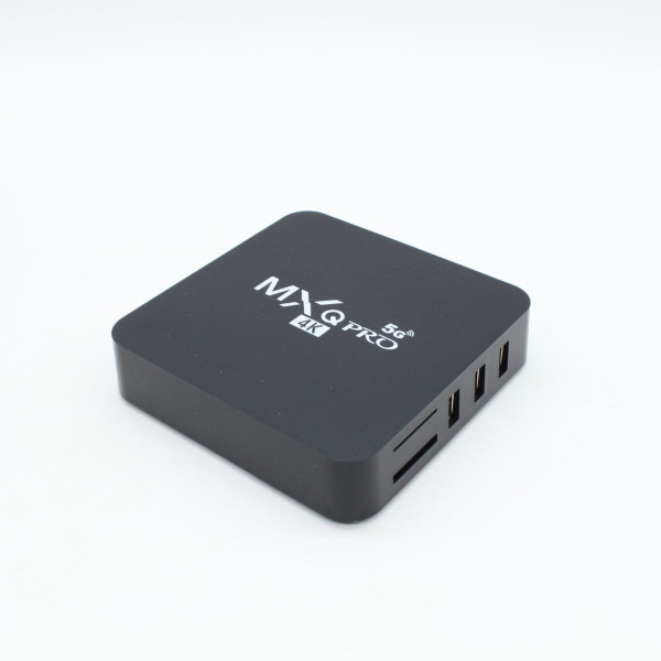 Смарт-ТВ приставка Android TV Box MXQ 4K Pro 5G 4/64 ГБ Wi-Fi 4K пульт в комплекте