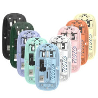 Миша бездротова BT Recharge Transparent Mouse 501 Bluetooth 5.2 2.4G