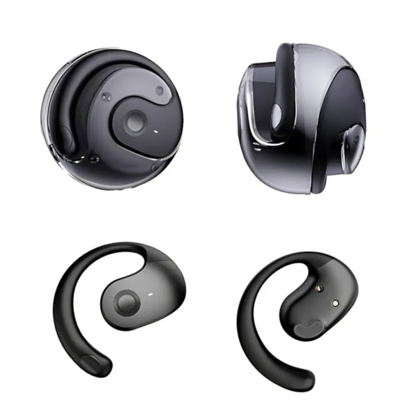 Беспроводные спортивные наушники MDR OWS T2 BT Bluetooth 5.3 микрофон кейс черные