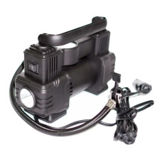 Портативний автокомпресор Air Pump SCK619 12 V зі стрільким манометром і LED ліхтарем