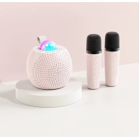 Колонка Z1 Bluetooth с LED подсветкой и диско-шаром для караоке