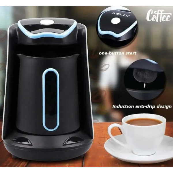 Кофеварка Domotec MS-102S настольная 600 Вт для быстрого приготовления кофе