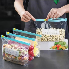 Вакуумні пакети Zip-lock для зберігання продуктів 30 шт 3 розміри