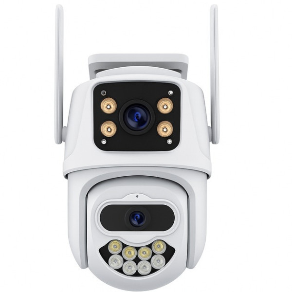 Вулична Wi-Fi камера ICSEE 8MP PTZ з нічним баченням і функцією автотрекінгу