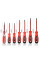 Набір діелектричних викруток Screwdriver Set 7 шт у чохлі