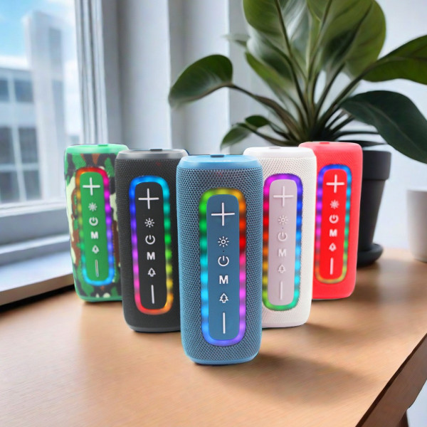 Колонка IMENSO IMS-S1041 с двумя динамиками и подсветкой RGB