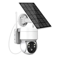 Сонячна вулична Wi-Fi PTZ камера 360° з мікрофоном і нічним баченням TQ1-GK4-6MP ISEE