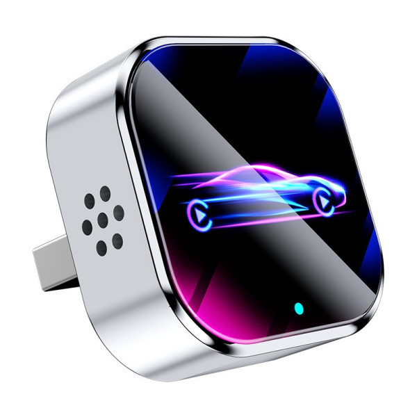 Бездротовий CarPlay адаптер 2 в 1 для USB-A і Type-C з Bluetooth 5.2 AND Glay Dongle 2025