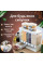 Настенный диспенсер для круп и сыпучих продуктов Multiple Dispenser 6 отсеков, 10 кг