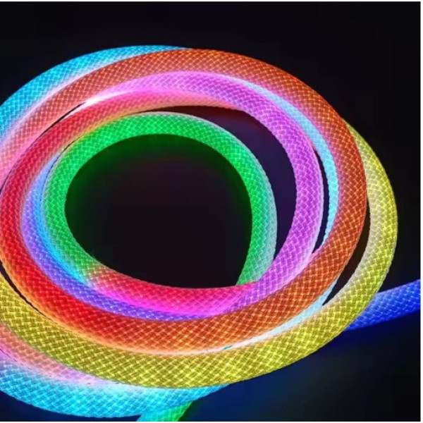 Стрічка-шланг LED RGB 5 м, розумна з Bluetooth керуванням і синхронізацією з музикою