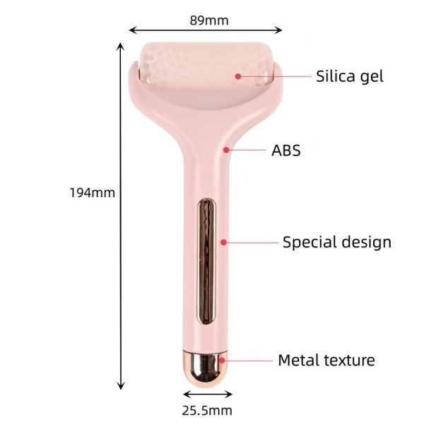 Гелевый крио роллер для лица Flawless Ice Roller, охлаждающий массажер