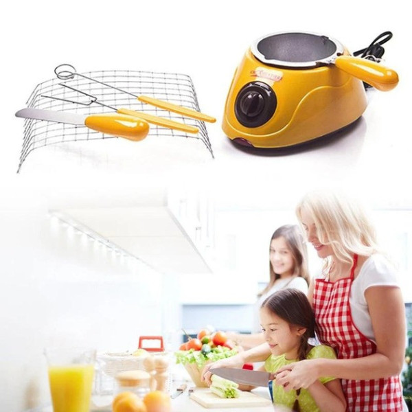 Набор для шоколадного фондю Chocolate Fondue Set, прибор из нержавеющей стали с формами и аксессуарами